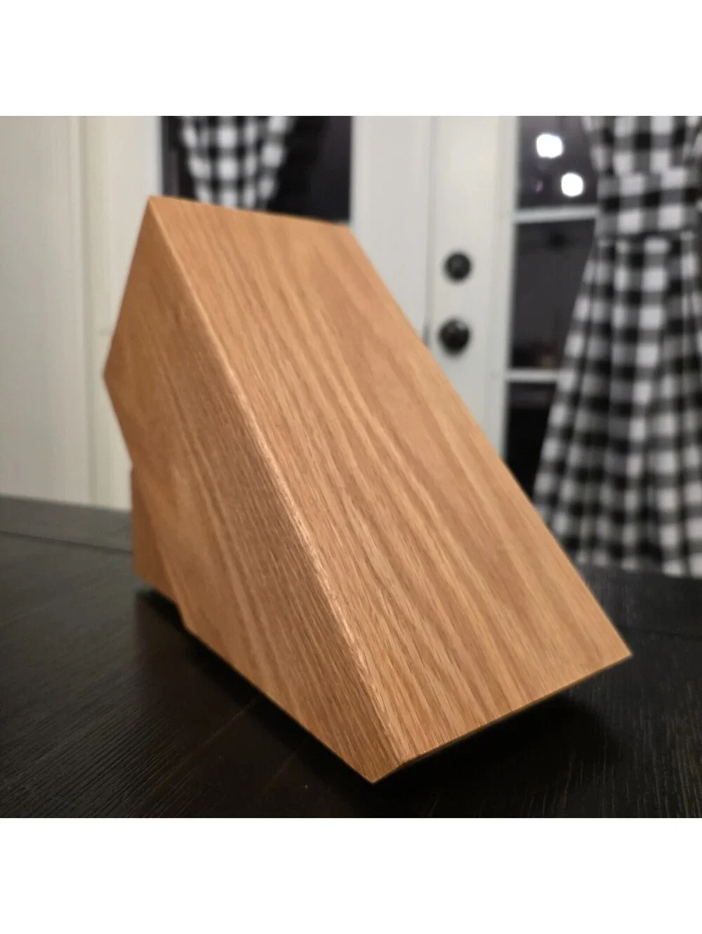 Cutco Wooden Knife Block 13 Slot Kitchen Knife Storage Holder Made In USA EUC